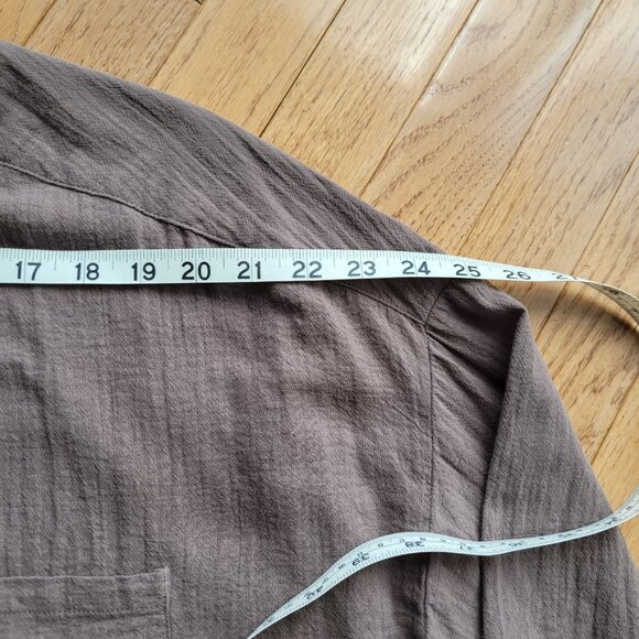 O'Neill Taupe Woven Swim Coverup Large - Picture 10 of 15